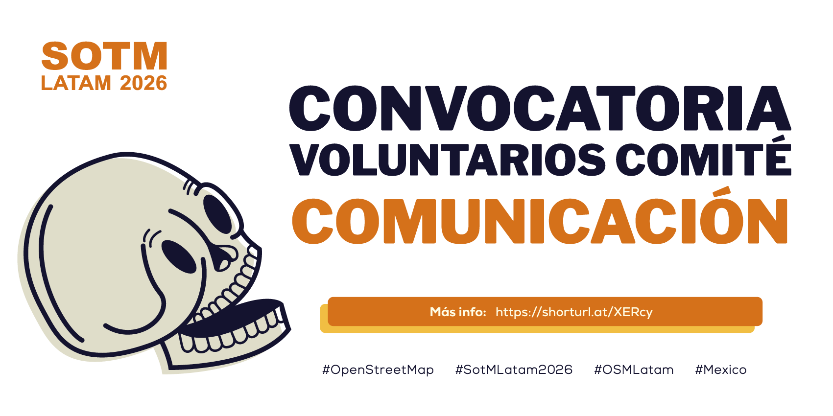 CONVOCATORIA VOLUNTARIOS COMITÉ COMUNICACIÓN SOTM LATAM 2026
